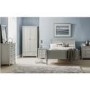 Julian Bowen Maine Dressing Stool in Dove Grey