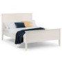 Julian Bowen Maine Single Bed in White
