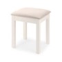 Julian Bowen Maine Dressing Stool in White