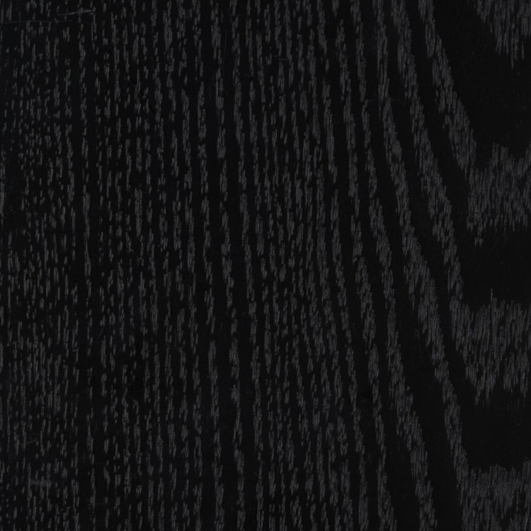 Large Black Wooden Extendable Dining Table - Seats 4 - 6 - Malia