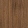 Large Walnut and Marble Effect Extendable Dining Table - Seats 4 - 6 - Malia