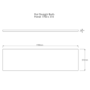 ALMOST PERFECT - Malden Matt White 1700 Front Panel