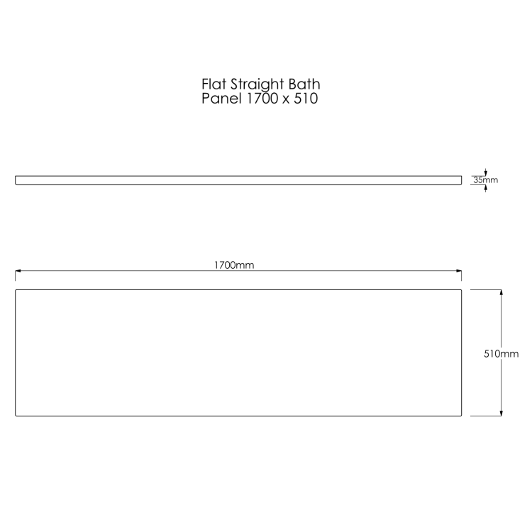 ALMOST PERFECT - Malden Matt White 1700 Front Panel