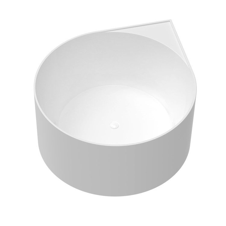 ALMOST PERFECT - Freestanding Round Corner Bath 1250 x 1250mm - Malta