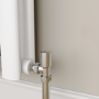 Elego Chrome  Modern Manual Angled Valves (pair)