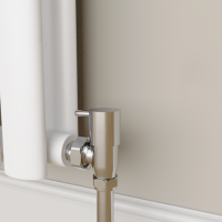 Elego Chrome  Modern Manual Angled Valves (pair)
