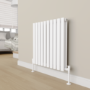 Elego White Modern Manual Angled Valves (pair)