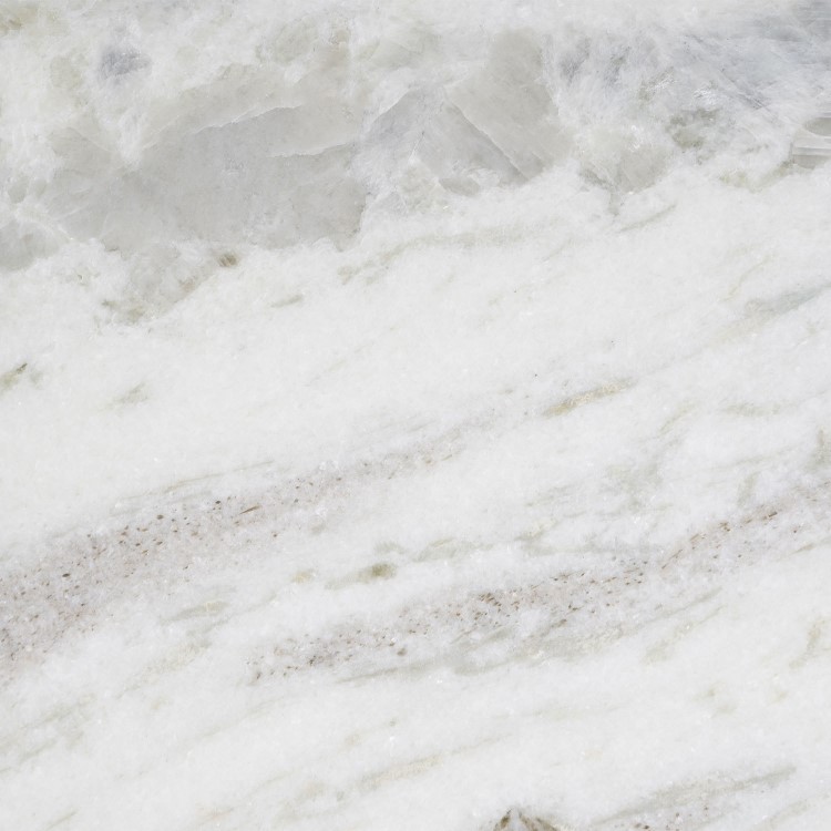 Square White Marble Side Table - Matilda