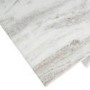 Square White Marble Side Table - Matilda