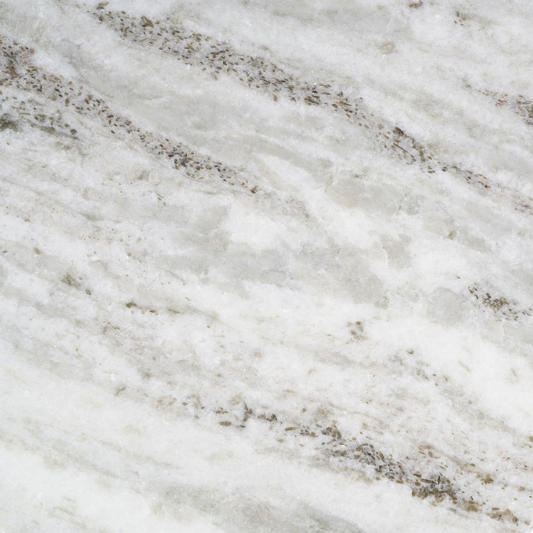 Square White Marble Side Table - Matilda