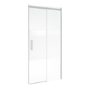 1200mm Ribbed Glass Left Hand Sliding Shower Door 8mm Glass - Matira