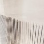 1200mm Ribbed Glass Right Hand Sliding Shower Door 8mm Glass - Matira
