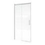 1200mm Ribbed Glass Right Hand Sliding Shower Door 8mm Glass - Matira