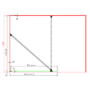 1000mm Ribbed / Fluted Glass Shower Screen for Wet Room & Walk In Shower - Matira