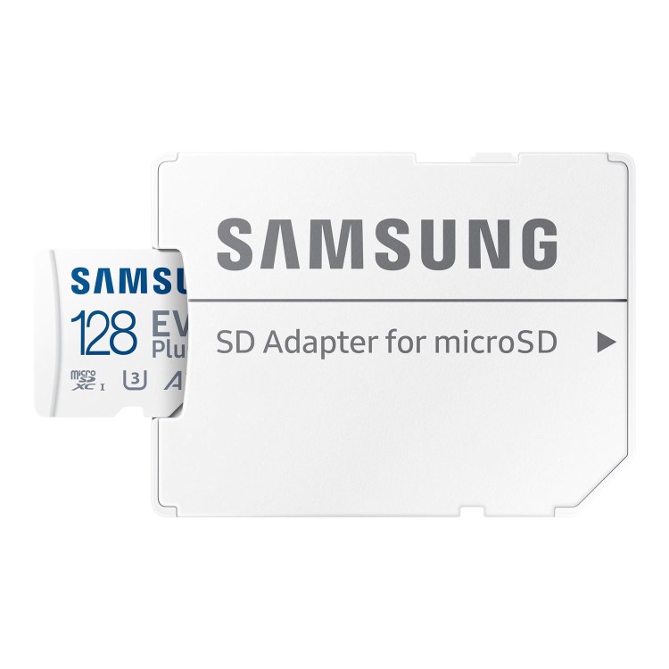 Samsung EVO Plus 128GB UHS-1 Micro SD Card Memory Card + SD Adapter