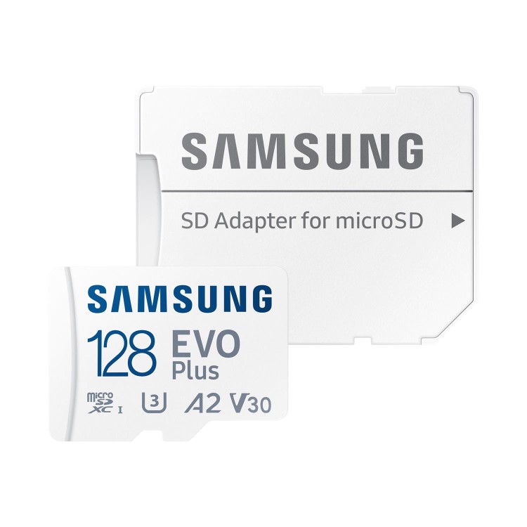 Samsung EVO Plus 128GB UHS-1 Micro SD Card Memory Card + SD Adapter