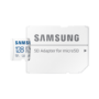 Samsung EVO Plus 128GB MicroSDXC Memory Card + microSD to SD adapter