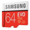 GRADE A1 - Samsung EVO Plus 64GB MicroSDXC with Adapter
