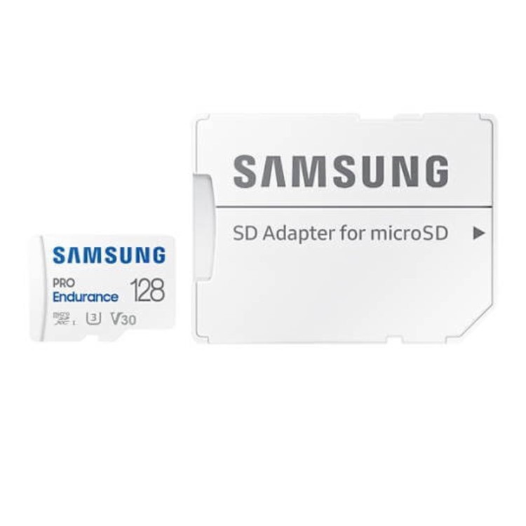 Samsung PRO Endurance 128GB MicroSD Card + Adapter