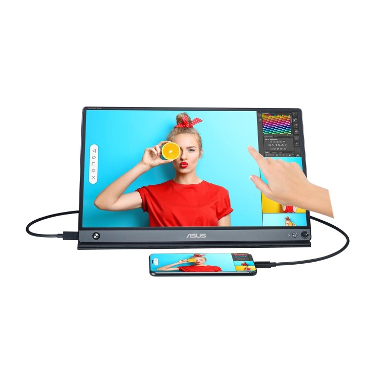 Refurbished ASUS ZenScreen MB16AMT 15.6" Full HD Portable Touchscreen Monitor