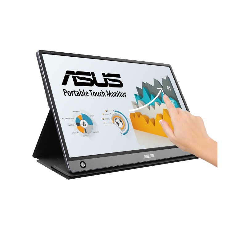 Refurbished ASUS ZenScreen MB16AMT 15.6" Full HD Portable Touchscreen Monitor