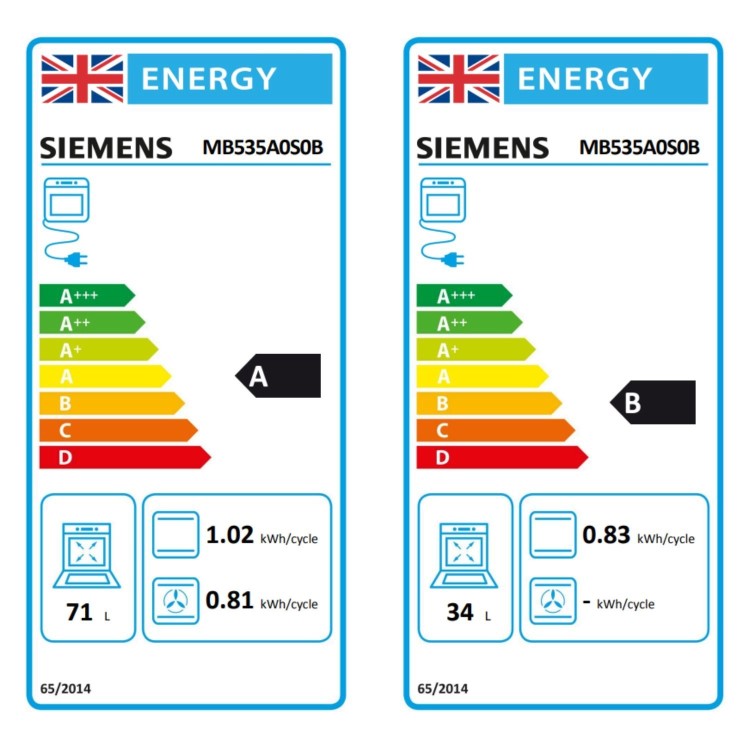 Siemens iQ500 Electric Built-In Double Oven - Stainless Steel