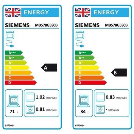 Siemens iQ500 Built In Double Oven With Pyrolytic Cleaning - Stainless Steel