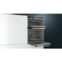 Siemens iQ500 Built In Double Oven With Pyrolytic Cleaning - Stainless Steel