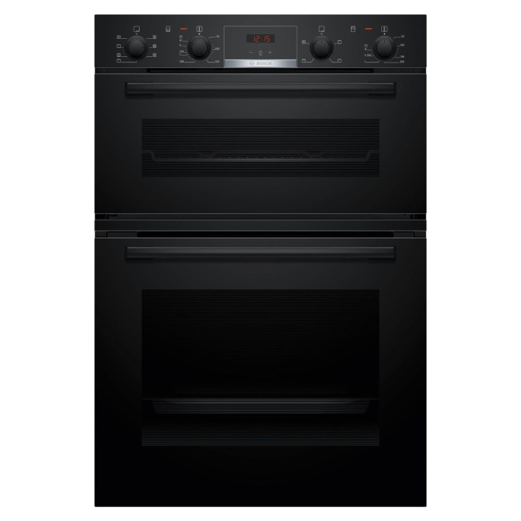 Bosch Series 4 Electric Built-In Double Oven - Black