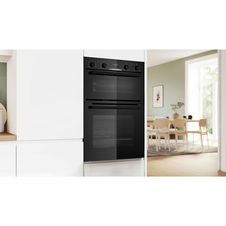 Bosch Series 4 MBA533BB3B Electric Built-In Double Oven - Black