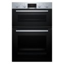 MBA533BS3B Bosch Series 4 MBA533BS3B Electric Built-In Double Oven - Stainless Steel