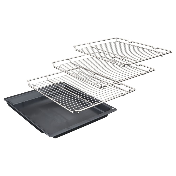 Bosch Series 4 Electric Built-In Double Oven - Stainless Steel