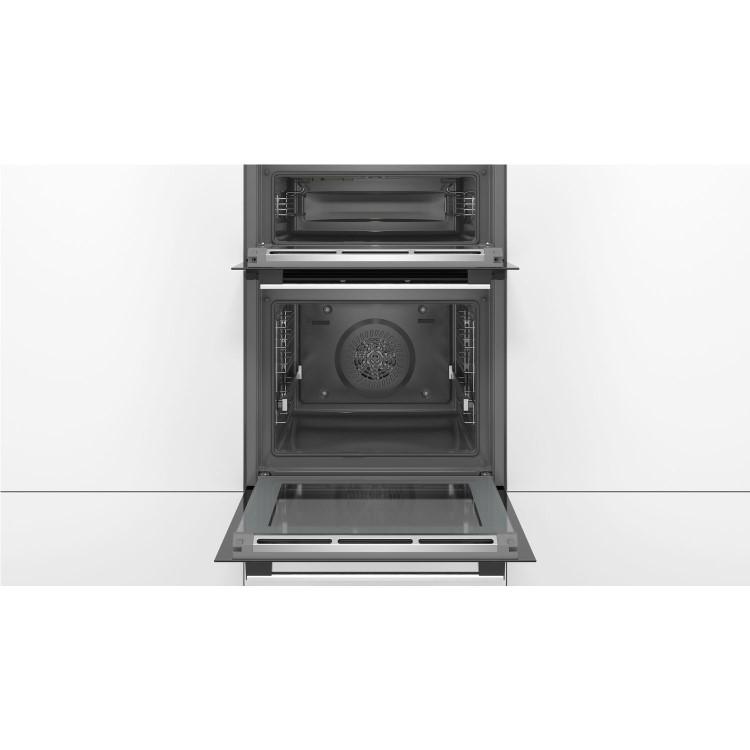 Bosch Series 6 Built-In Electric Double Oven - Stainless Steel