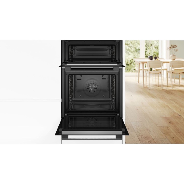 Bosch Series 6 Electric Built-In Double Oven - Stainless Steel