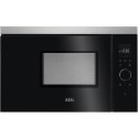 A2/MBB1756SEM Refurbished AEG MBB1756SEM 17L 800W Built In Microwave Black