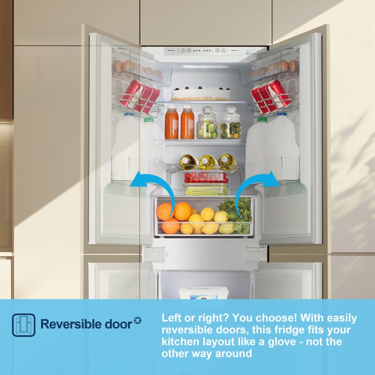 Fridgemaster 233 Litre 50/50 Integrated Fridge Freezer