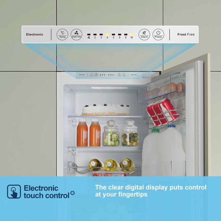 Fridgemaster 233 Litre 50/50 Integrated Fridge Freezer
