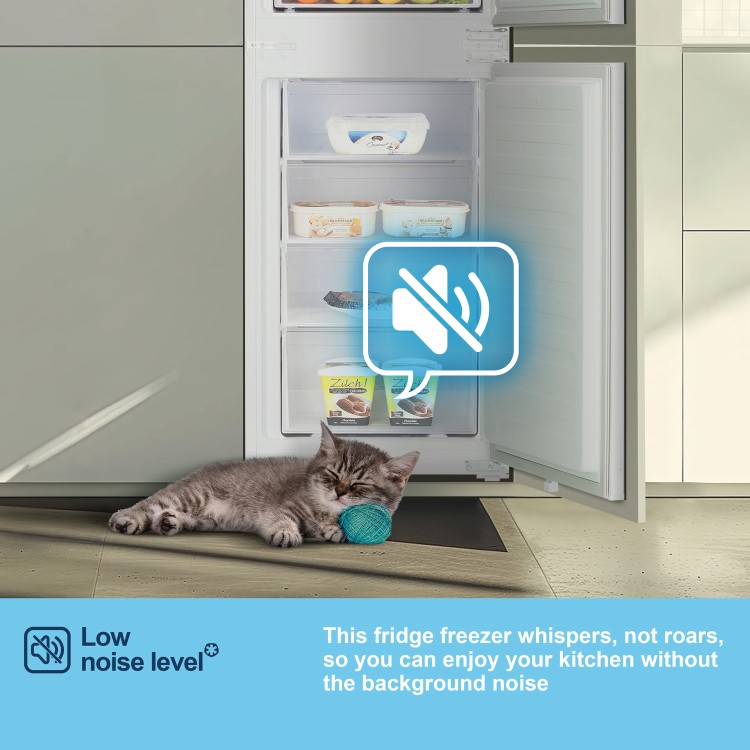 Fridgemaster 233 Litre 50/50 Integrated Fridge Freezer