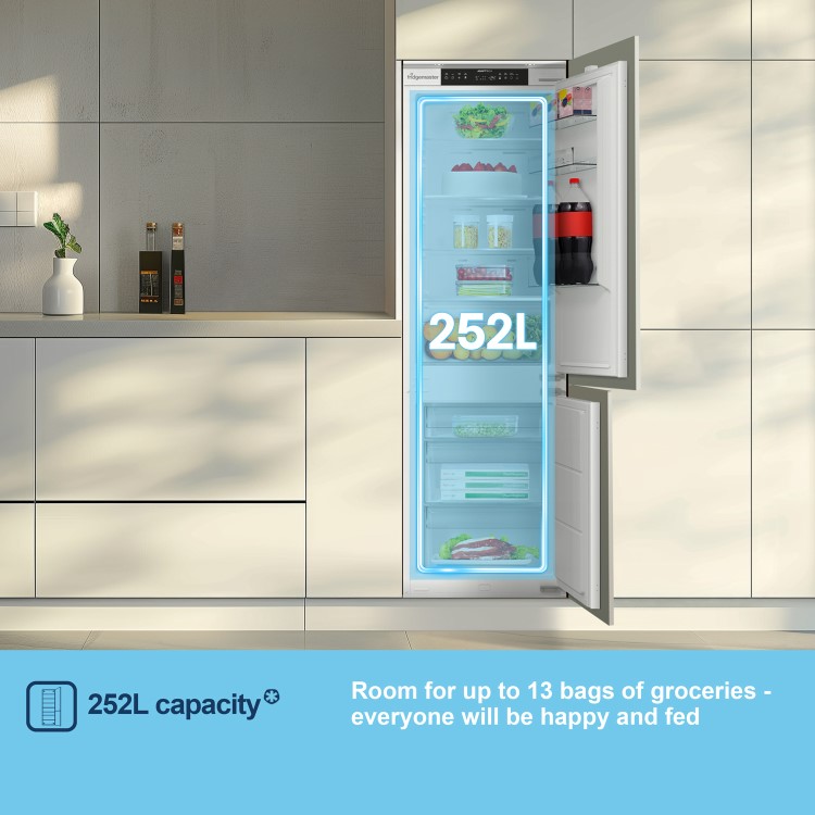Fridgemaster 252 Litre 70/30 Integrated Fridge Freezer
