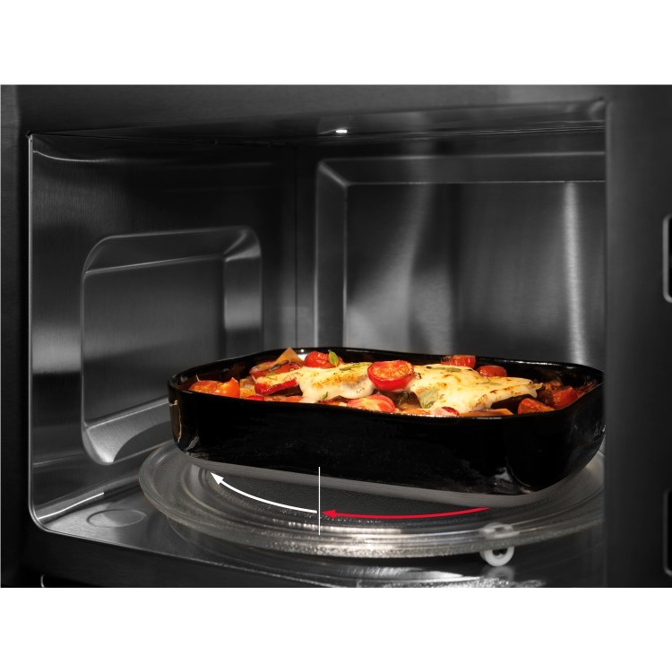 Refurbished AEG MBE2658SEB Built In 26L 900W Microwave Black