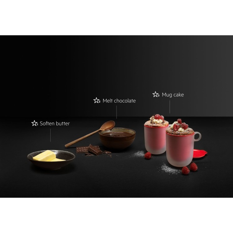 Refurbished AEG MBE2658SEB Built In 26L 900W Microwave Black