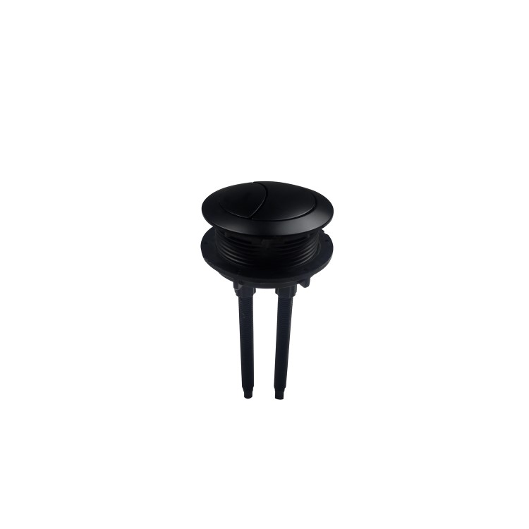 ONLY OPENED - Black Cistern Flush Button - Suitable for Boston Newport Ashford Venice & Palma
