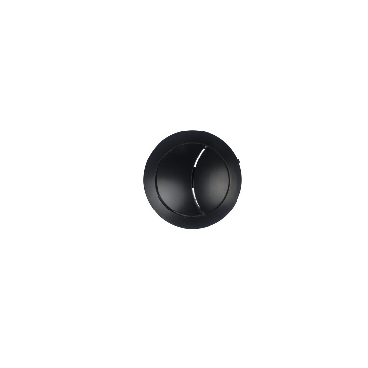 ONLY OPENED - Black Cistern Flush Button - Suitable for Boston Newport Ashford Venice & Palma