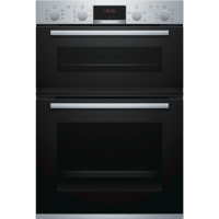 Bosch Series 4 Built-In Electric Double Oven - Stainless Steel
