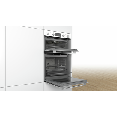 Refurbished Bosch MBS533BW0B Series 4 60cm Double Built In Electric Oven