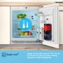 Fridgemaster 138 Litre Integrated Under Counter Fridge