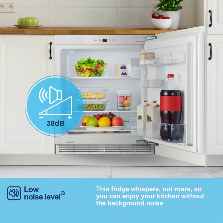Fridgemaster 138 Litre Integrated Under Counter Fridge