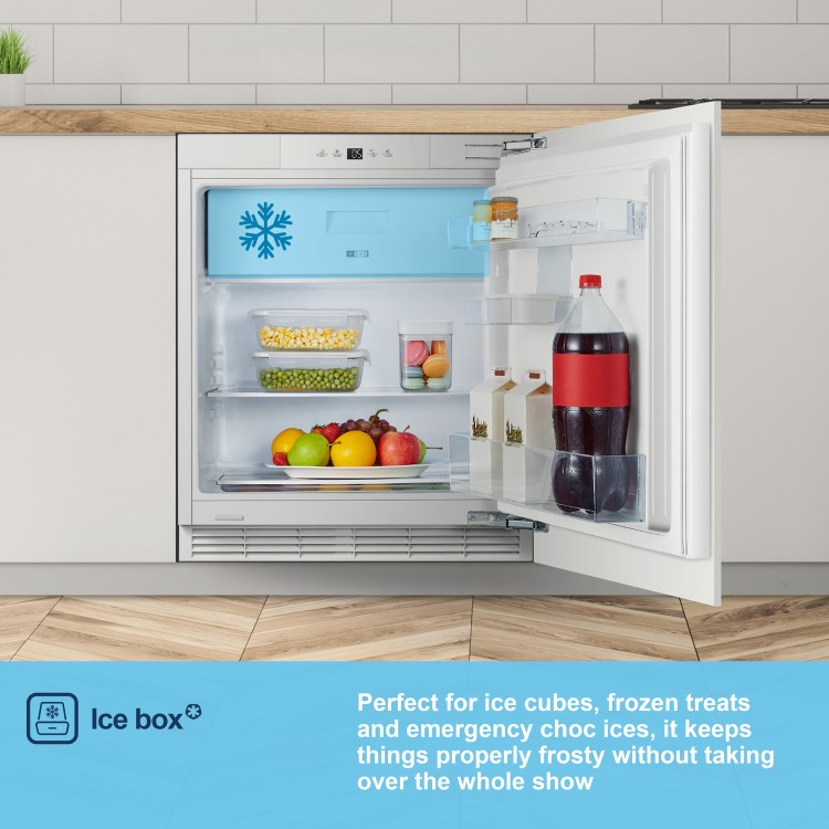 Fridgemaster 104 Litre Integrated Under Counter Fridge