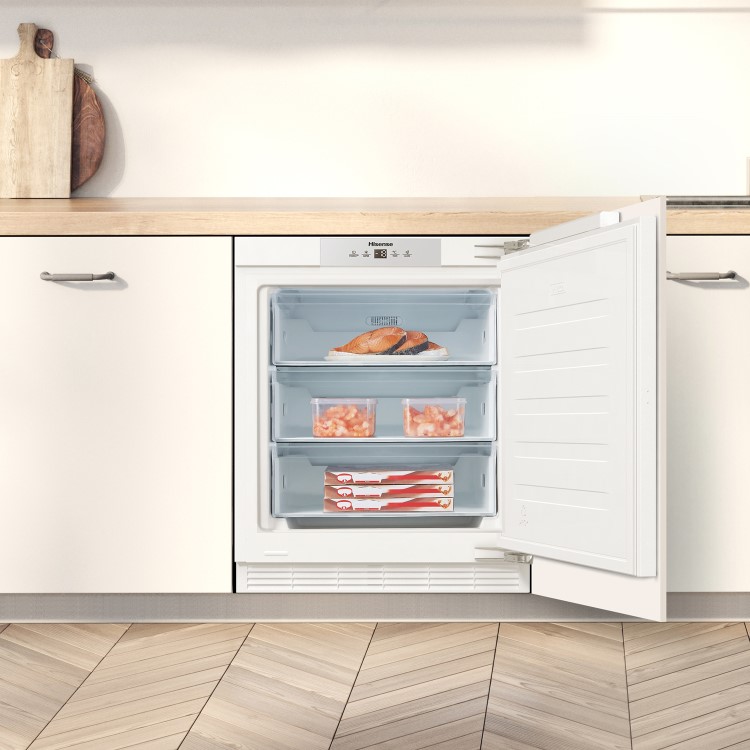 Fridgemaster 97 Litre Under Counter Integrated Freezer 
