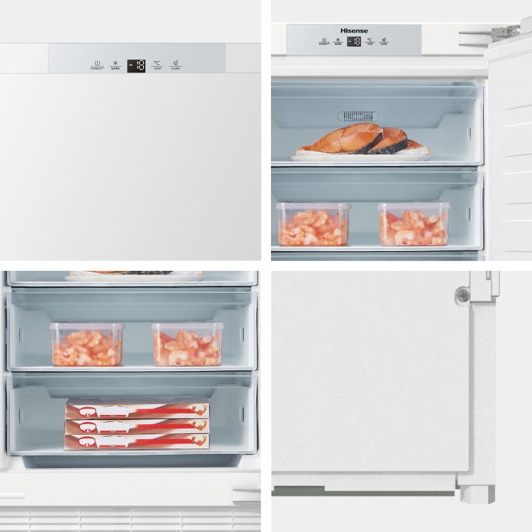 Fridgemaster 97 Litre Under Counter Integrated Freezer 